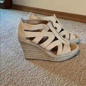 Merona tan wedges